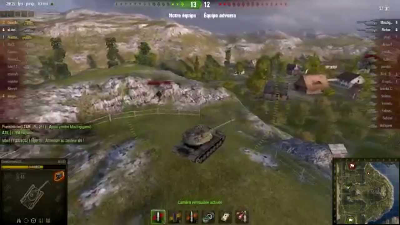 [WoT] Peloton avec la Saucisse ! | Bonne game teamplay | Dual commentary | GameTankFr