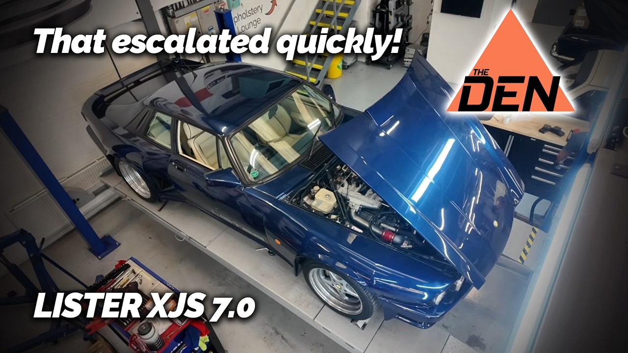 Коробка передач взята из этого монстра Lister XJS.