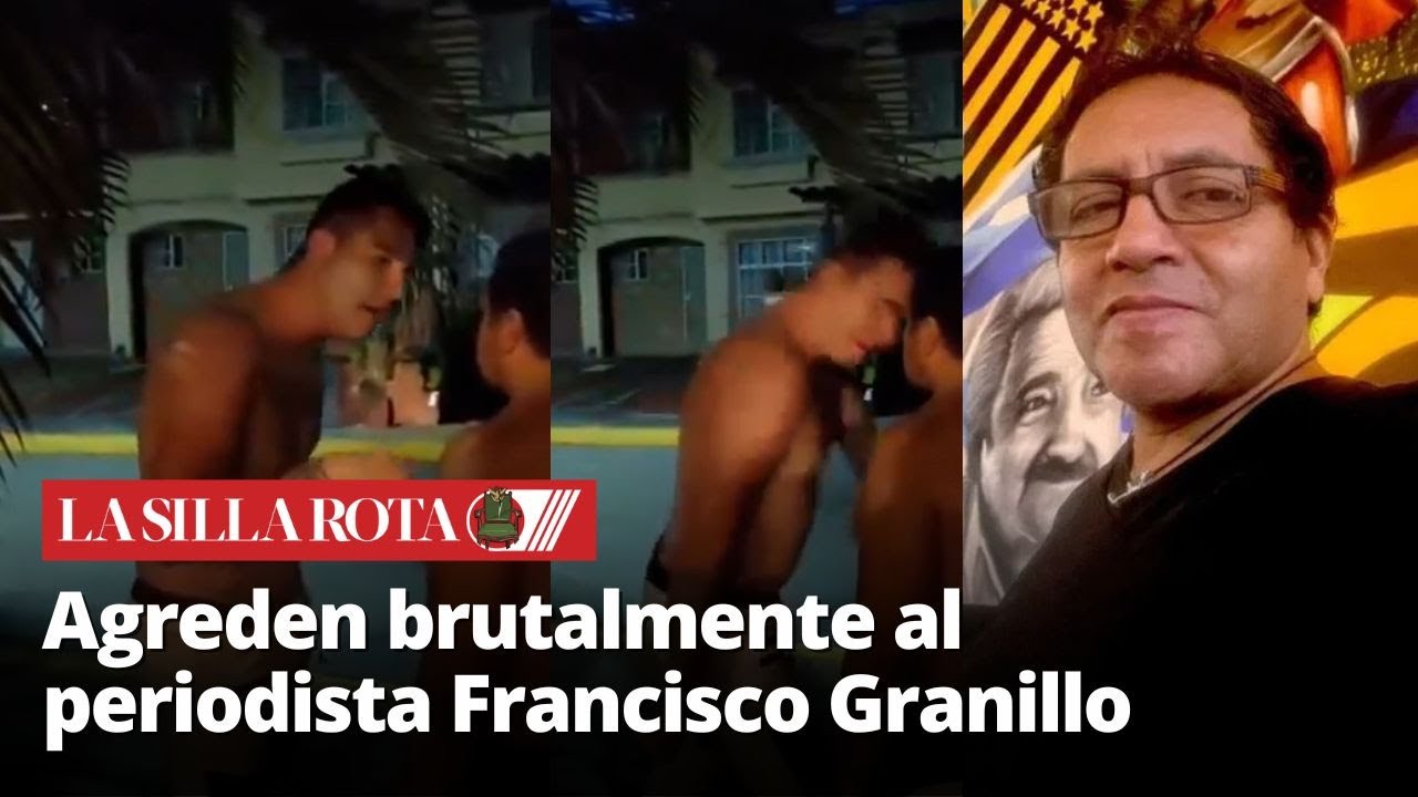 El periodista Paco Granillo sufre agresi&oacute;n con tubo met&aacute;lico