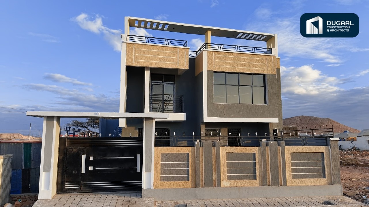 Modern G+1 Home | Dugaal Construction & Architects