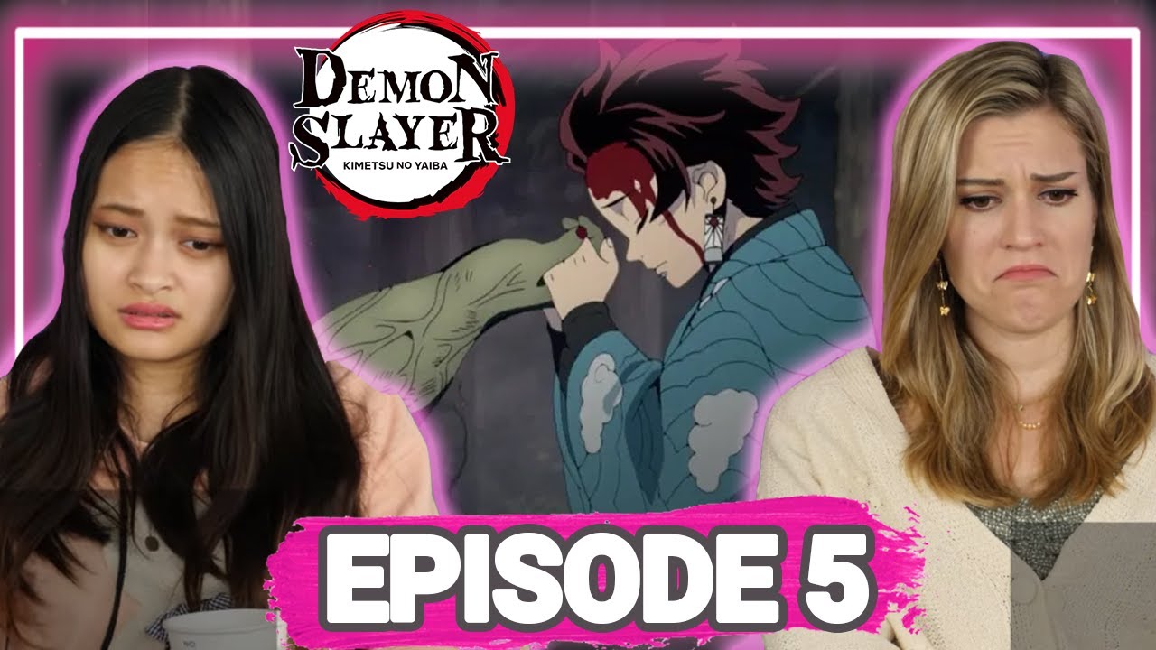 She Teared Up ;-; | Demon Slayer (Kimetsu no Yaiba) EP.5 React | G-Mineo