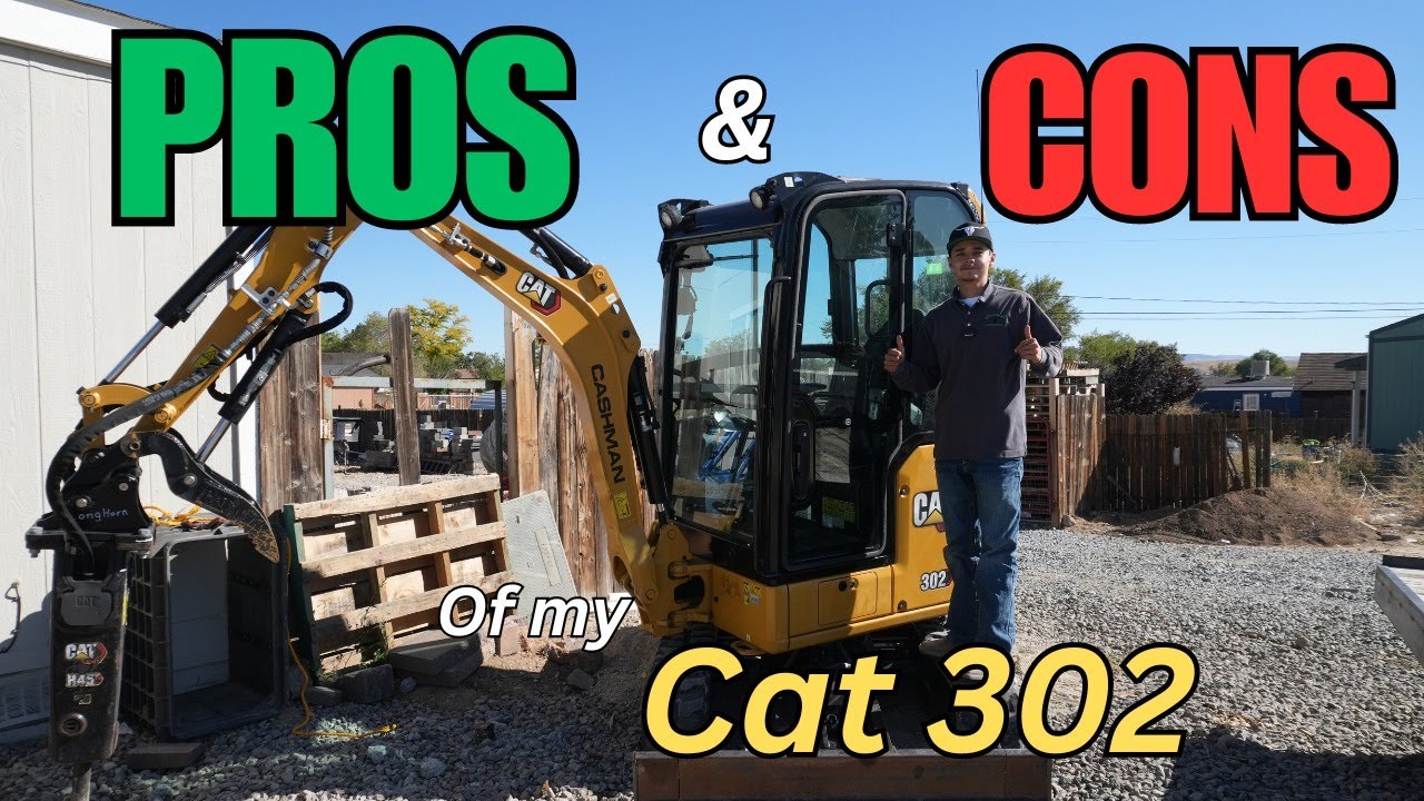 REVIEW ON MY CATERPILLAR 302 EXCAVATOR