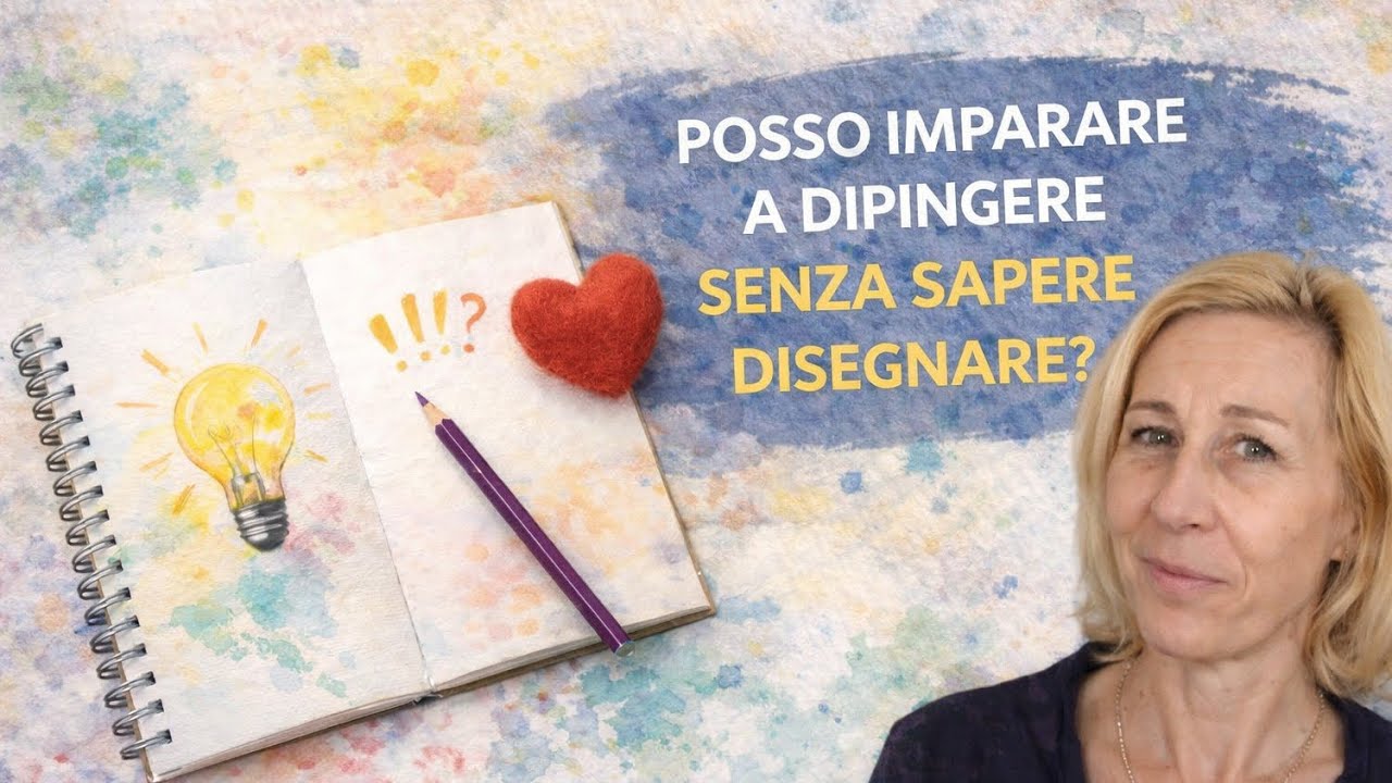 Si può dipingere senza saper disegnare? | Creatività e pittura