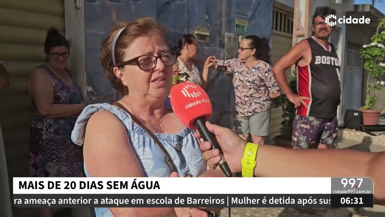 Manhã Cidade - 17.03.26 - Rua das Rendeiras está sem água há mais de 20 dias