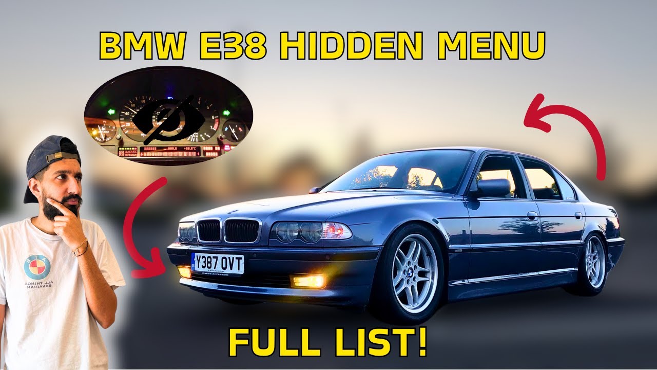 BMW E38 & E39 HIDDEN Menu: Unlock Cluster Features! 👀🔧