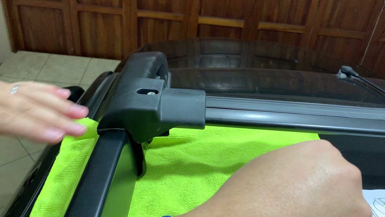 Travessa de teto Duster (Rack) - Instalação rack dianteiro