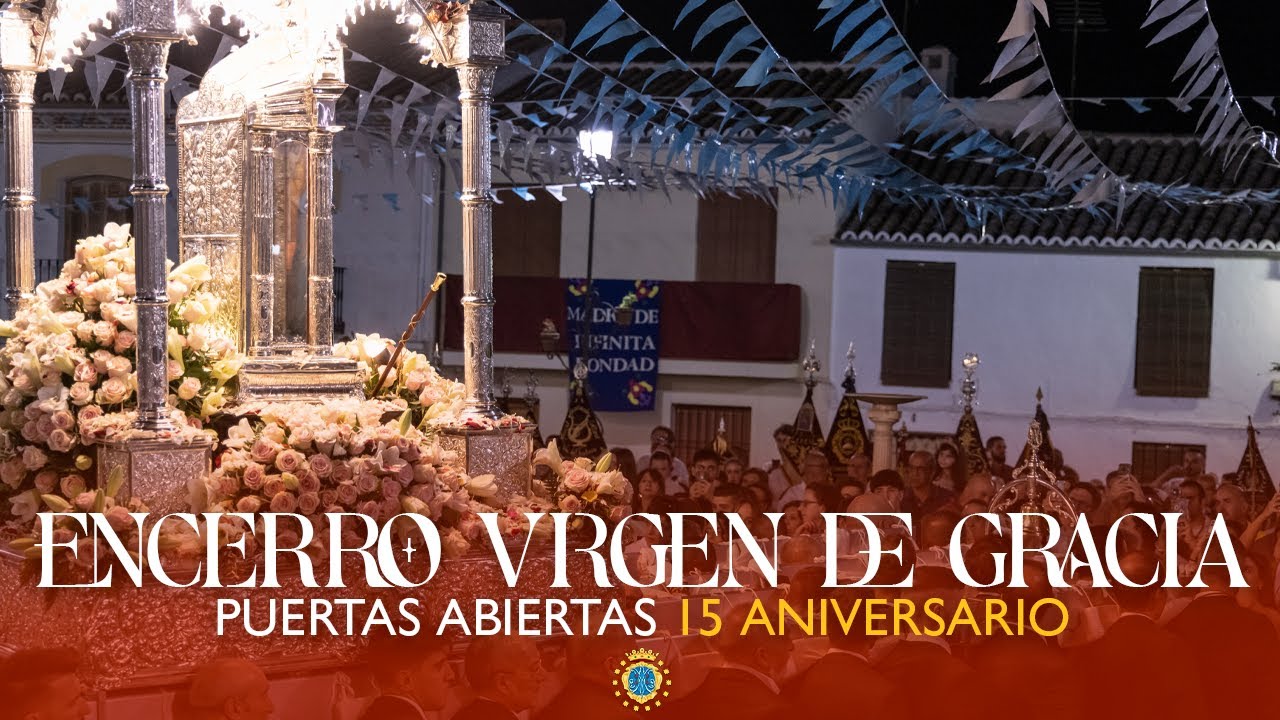 4K | Encierro Virgen de Gracia Patrona de Archidona | 15 Aniversario Puertas Abiertas | AMVGRA