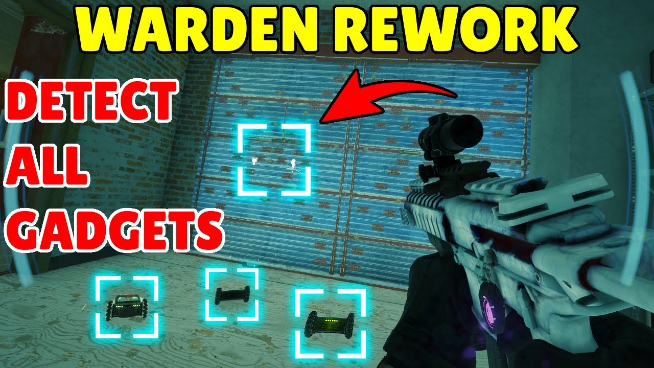 *NEW* Warden Rework Concept That Makes Him COUNTER ALL Gadgets - Rainbow Six Siege