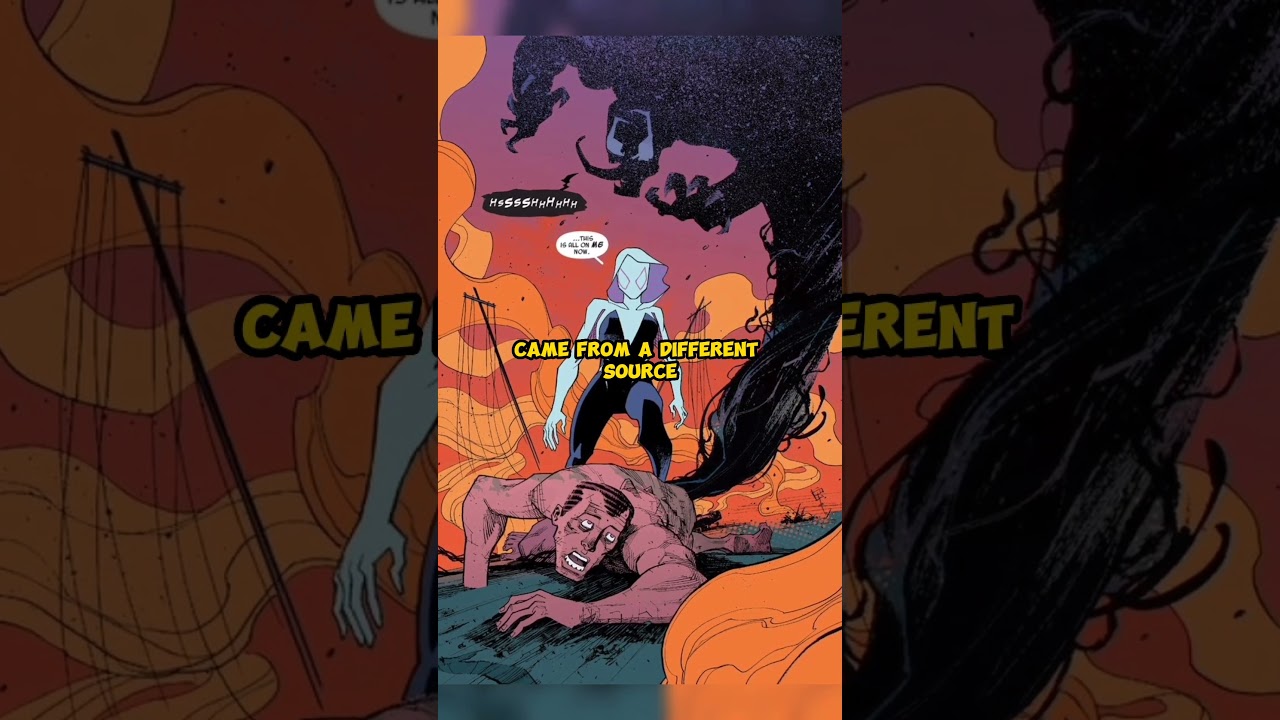 Has Spider-Gwen ever worn the Venom symbiote... #marvel