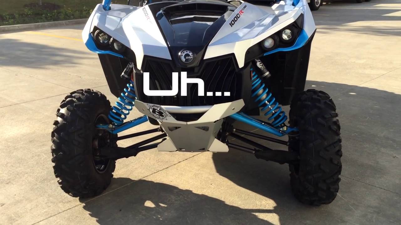 Hifonics THOR Soundbar in Can Am Maverick in Culver's Drive-Thru