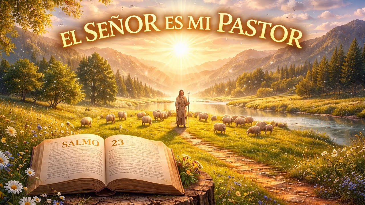 Salmo 23 Cantado 🙏 El Señor es mi Pastor | Canción de Fe y Paz