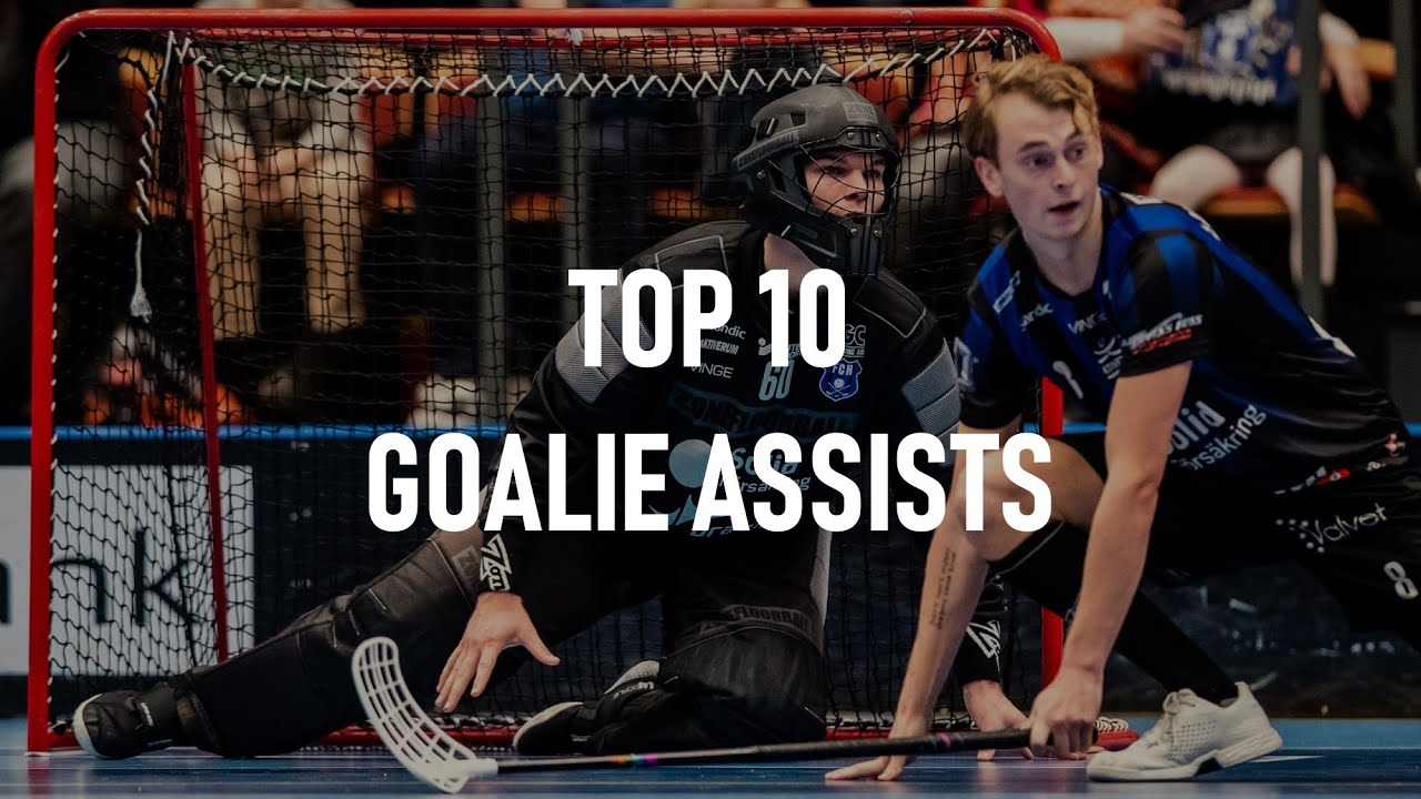 Top 10 Goalie Assists (Floorball Goalie Throws)