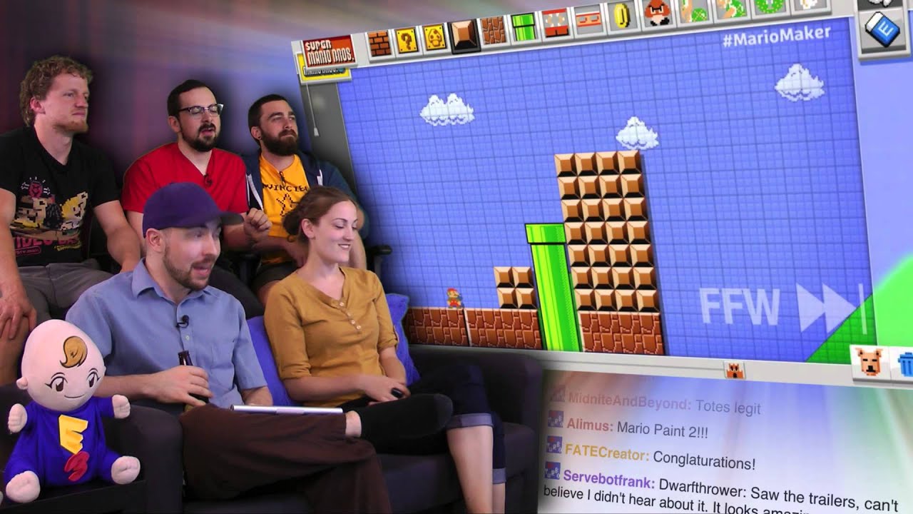 Mario Maker Announced! - E3 2014 is AWESOME! - Part 64
