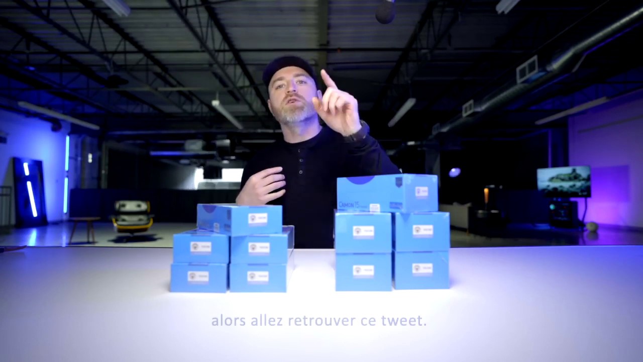 Camon 15 Premier : Unboxing