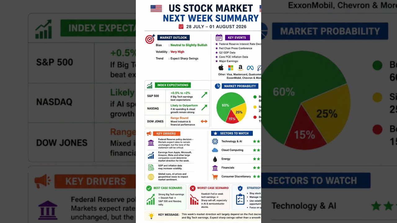 US Stock Market Next Week 📈 Bullish or Bearish