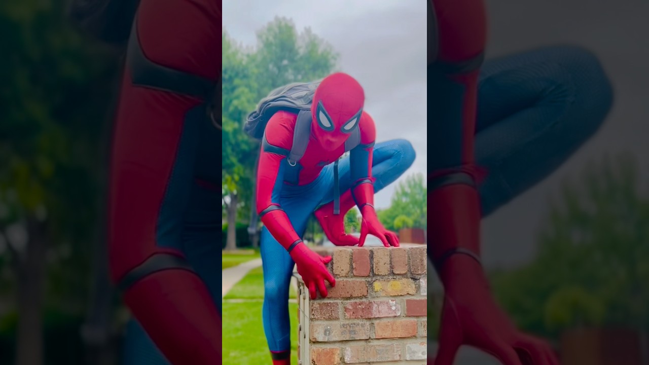 Spider-Man Homecoming Suit Up #spiderman #marvel #sony #mcu #tomholland #pg13 #ramones