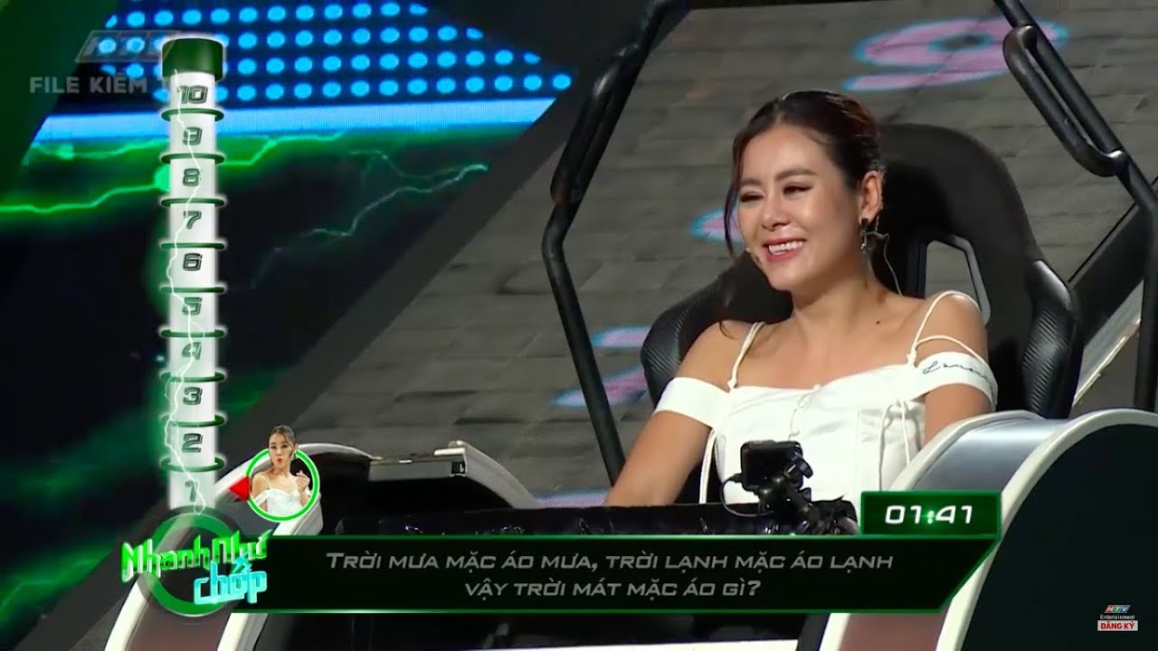 Nam Thư nhẹ nhàng vượt qua 10 câu hỏi | HTV NHANH NHƯ CHỚP | NNC #13 | 30/6/2018