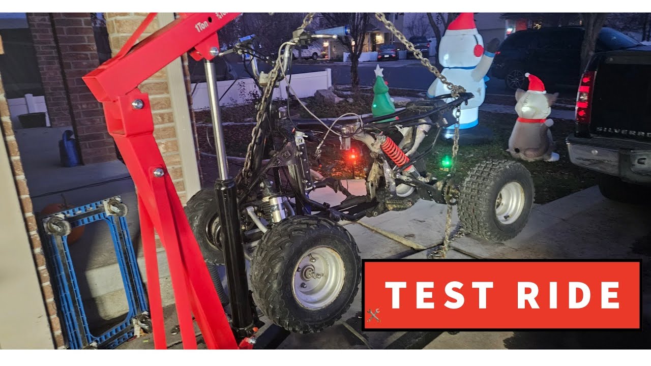 85cc 2-Stroke Swapped Chinese TEST RIDE!