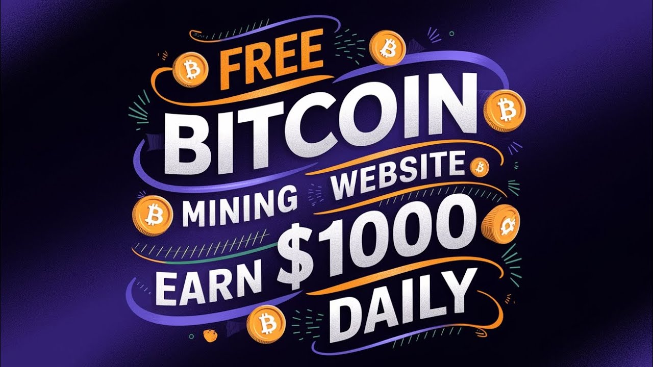 Free Bitcoin Mining Website: Earn Bitcoin Daily Without Investing a Penny! #bitcoin #crypto