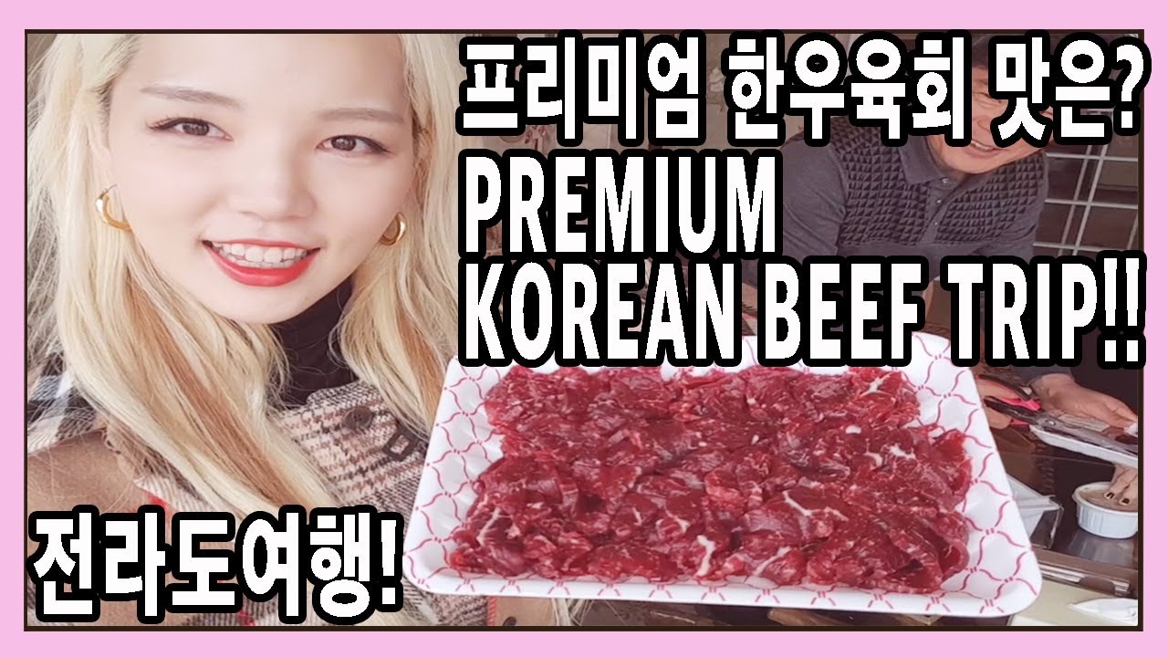 [KOR/ENG] KOREAN FOOD - PREMIUM KOREAN BEEF TRIP in JEOLLA-DO, SOUTH KOREA