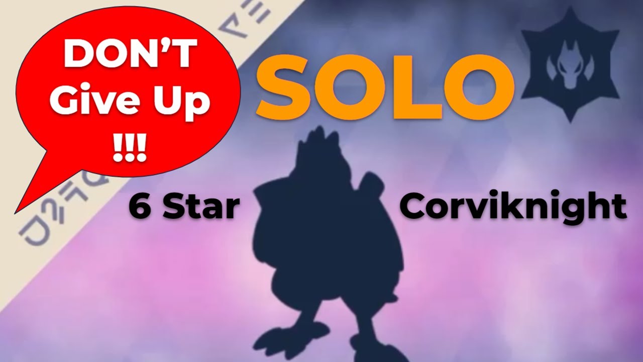 How to SOLO 6 star Corviknight Dragon Tera Type - Bronzong - Pokemon Scarlet and Violet