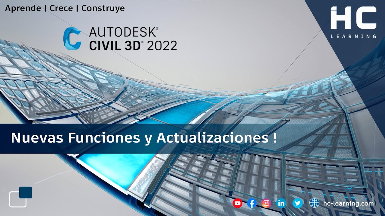✅ Novedades en Autodesk Civil 3D 2022 !