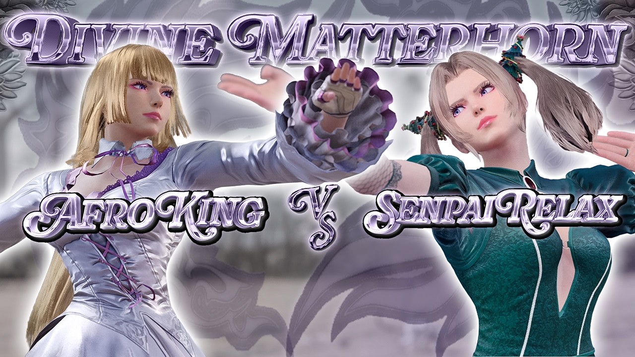 AFROKING VS SENPAIRELAX | Divine Matterhorn #10 | LILI vs LILI FT10  #lili #tekken8 #gaming #twitch