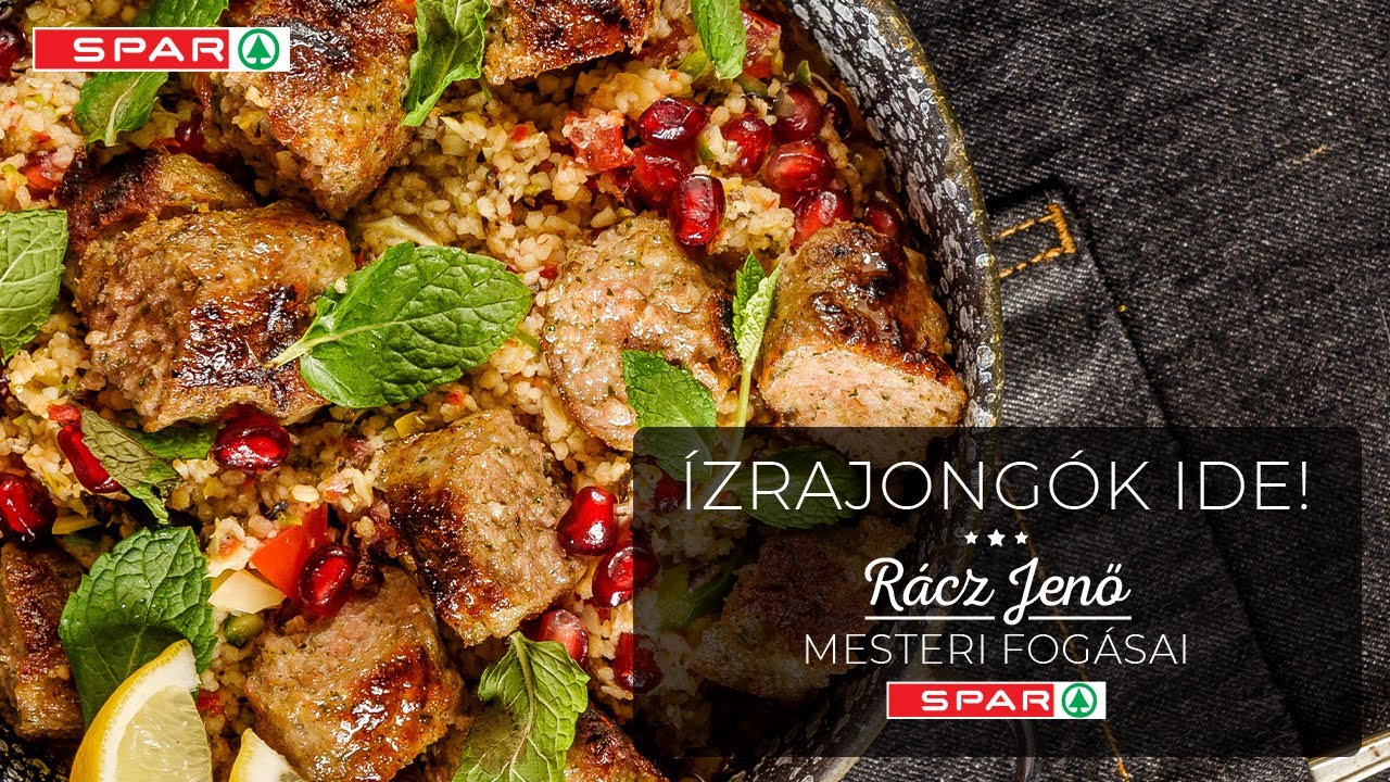 ÍZRAJONGÓK, IDE! 5. rész | Rácz Jenő villámvacsorája: bajor griller kuszkuszsalátával ⚡ ⚡