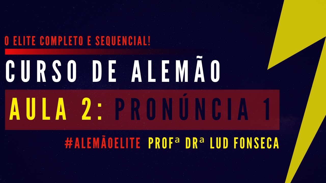 PRONÚNCIA - PARTE 1 [Curso Elite] [Aula#02]