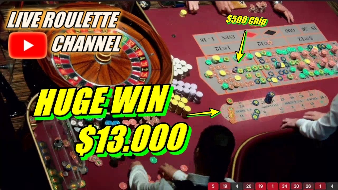 🔴LIVE ROULETTE | 🚨 HUGE WIN 💲13.000 In Real Vegas Casino 🎰 $500 Chip Inside Exclusive ✅ 2026-07-26