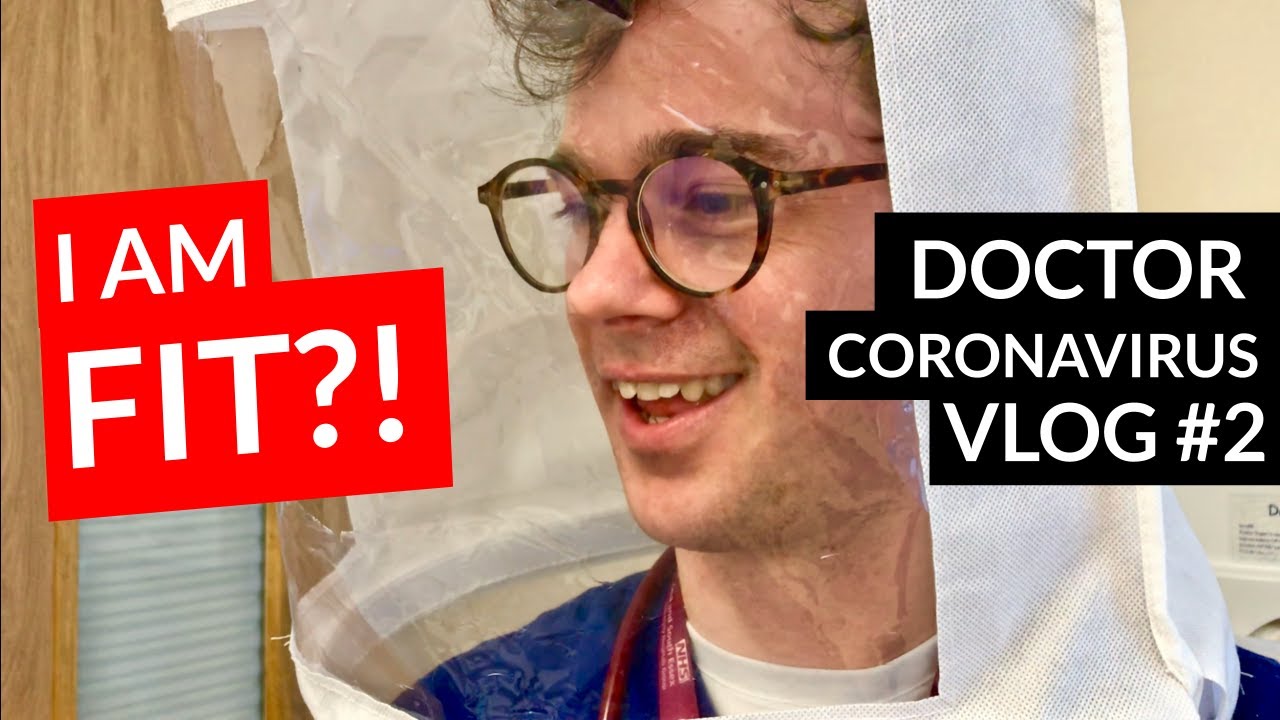 PANIC buying & FIT testing  // UK DOCTOR // Covid-19 Vlog #2
