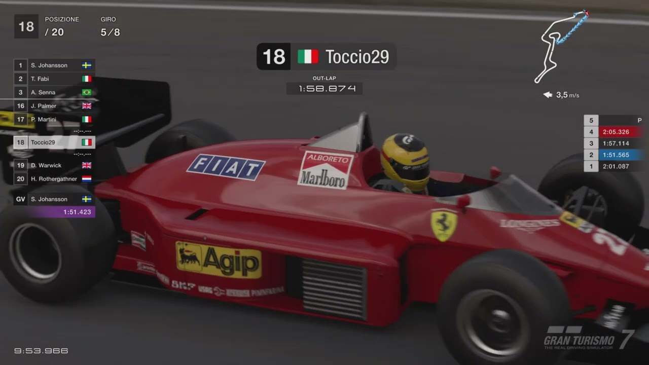 Gran Turismo 7 (PS5) - F1 1985 - German GP