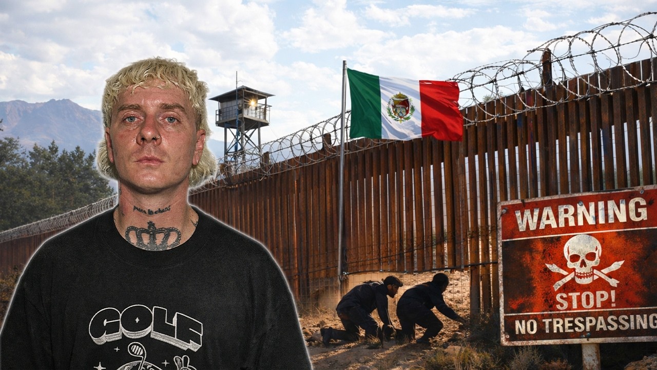 Crossing The Border Illegally Into Mexico! 🇲🇽