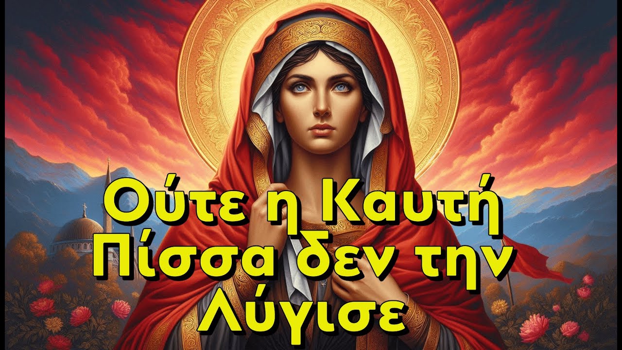 Αγία Παρασκευή η Μεγαλομάρτυς - Η Προστάτιδα των Ματιών