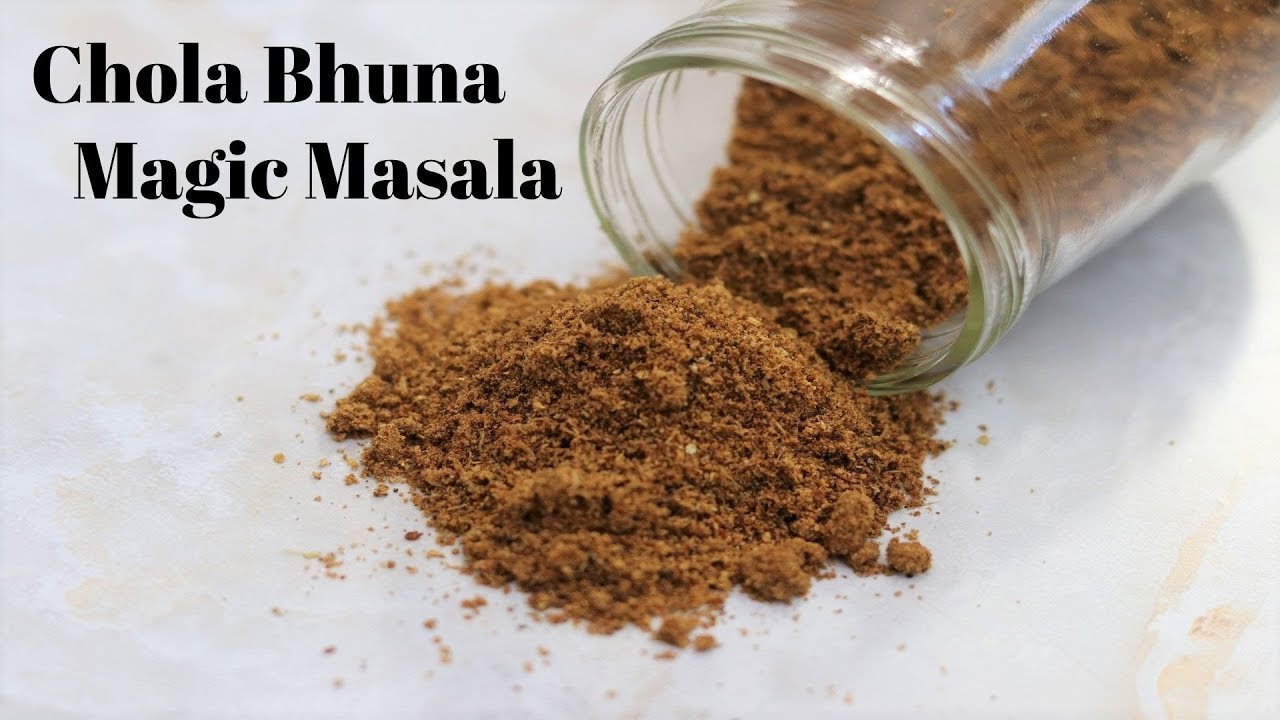 Special Masala of Shahi Chola Bhuna. Magic Masala of Chola Bhuna.