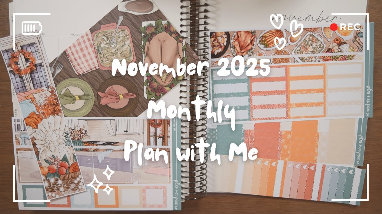 November 2025 Monthly Plan with Me