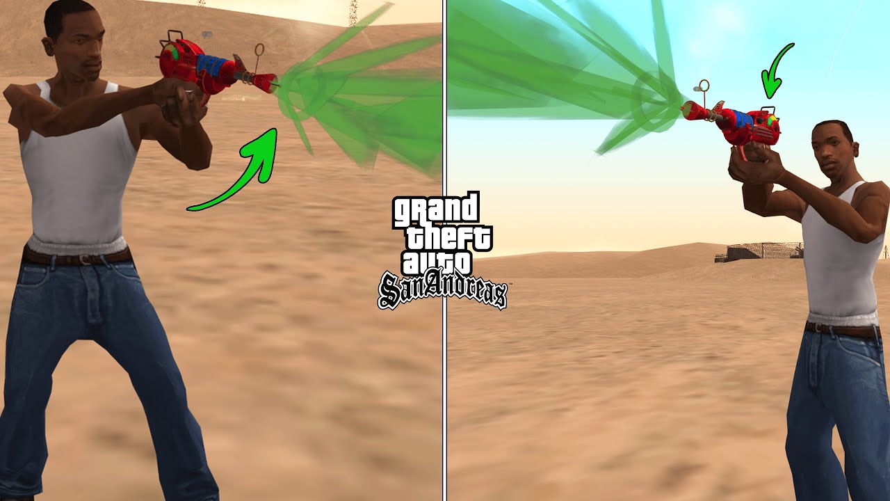GTA San Andreas - Ray Gun