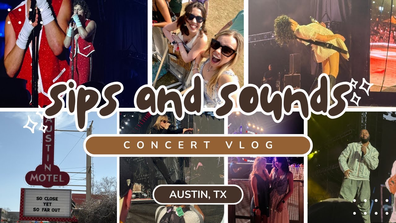 sips & sounds music festival | Austin, Texas [concert vlogs]