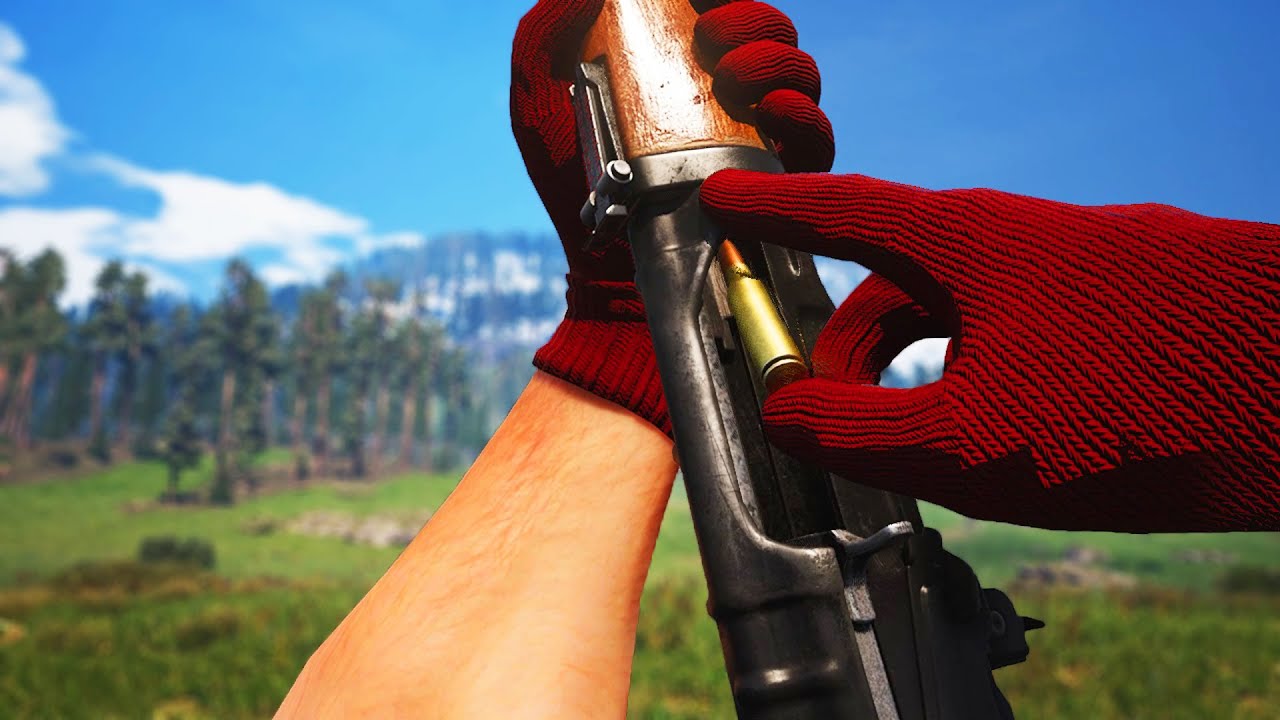 SCUM Game - All Weapons Bullet Insert Animations