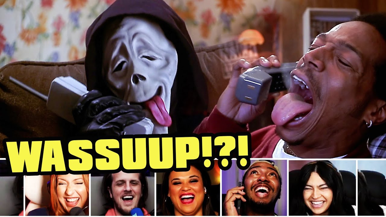 The #1 Joke Everyone Quoted In 2000 | Reactors Reactions To Scary Movie Wassup