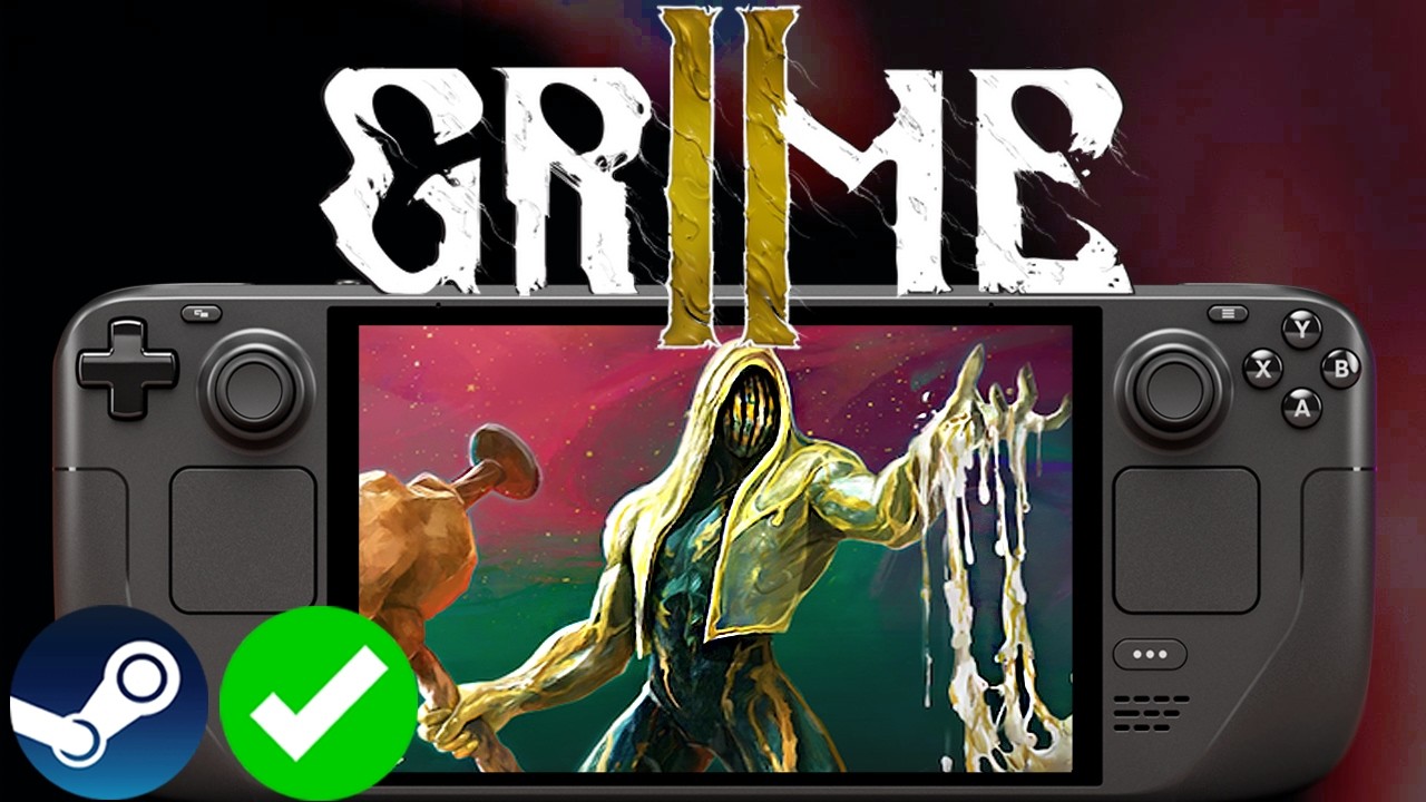 GRIME 2 Steam Deck Performance: NEW Action RPG Metroidvania