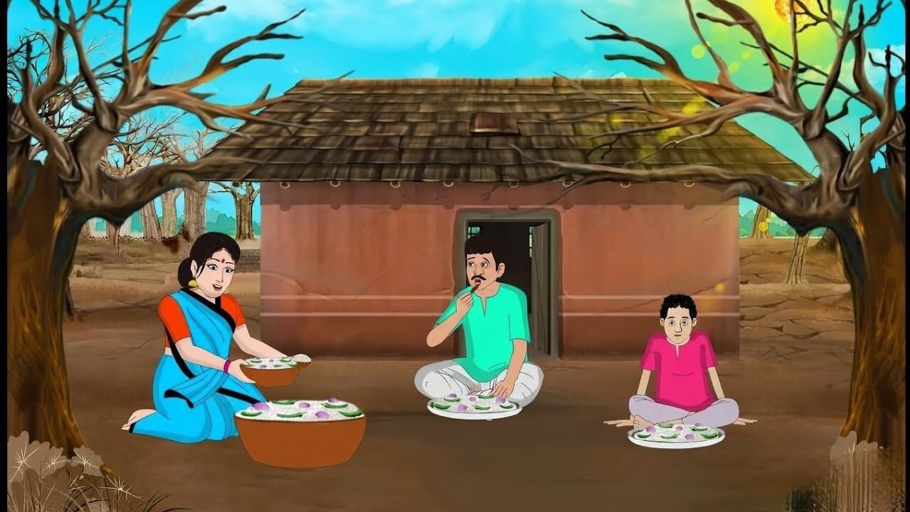 গরিবের সংসার | Village Story | Thakumar Jhuli | Bangla Cartoon