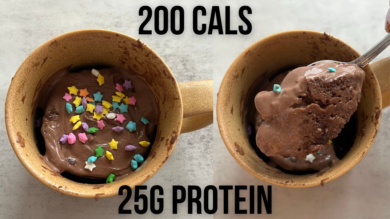High Protein Mug Cake Recipe | 200 Calories!