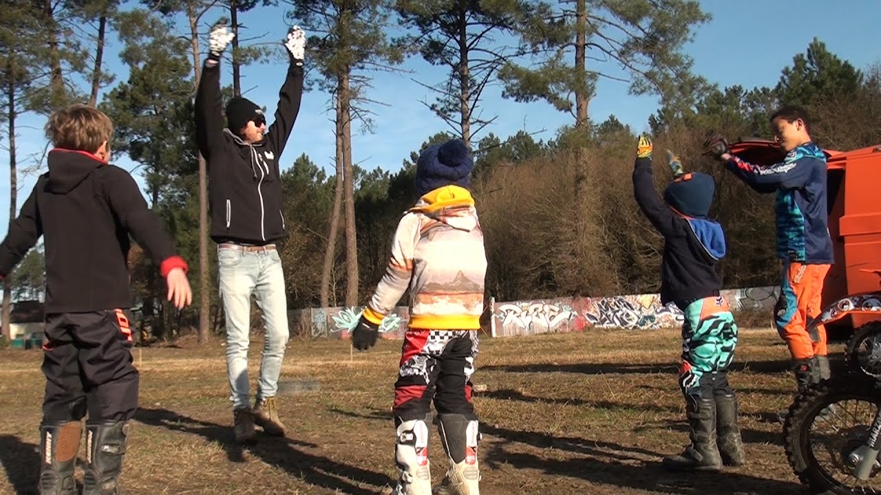 ECOLE MOTO CROSS SAINT VINCENT DE TYROSSE 25 FEVRIER 2017