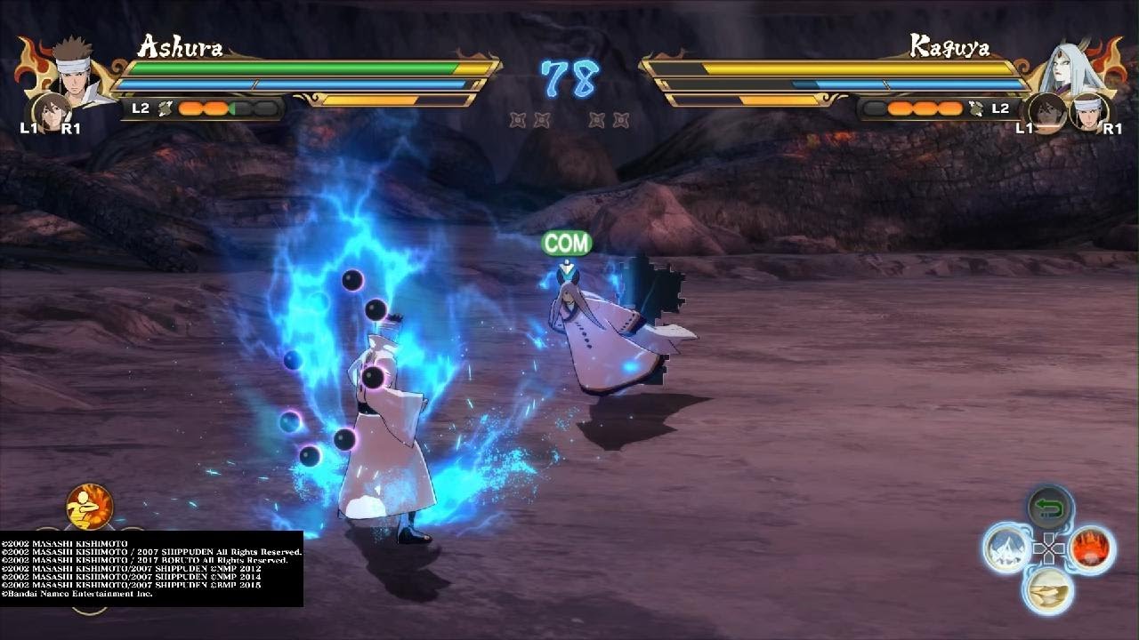 Indra e Ashura vs Kaguya