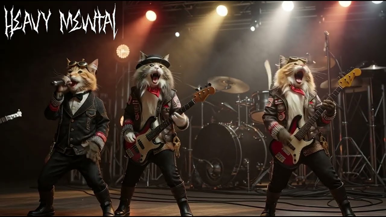 PLEASE GO HOME NOW — Heavy Mewtal (Official Music Video)