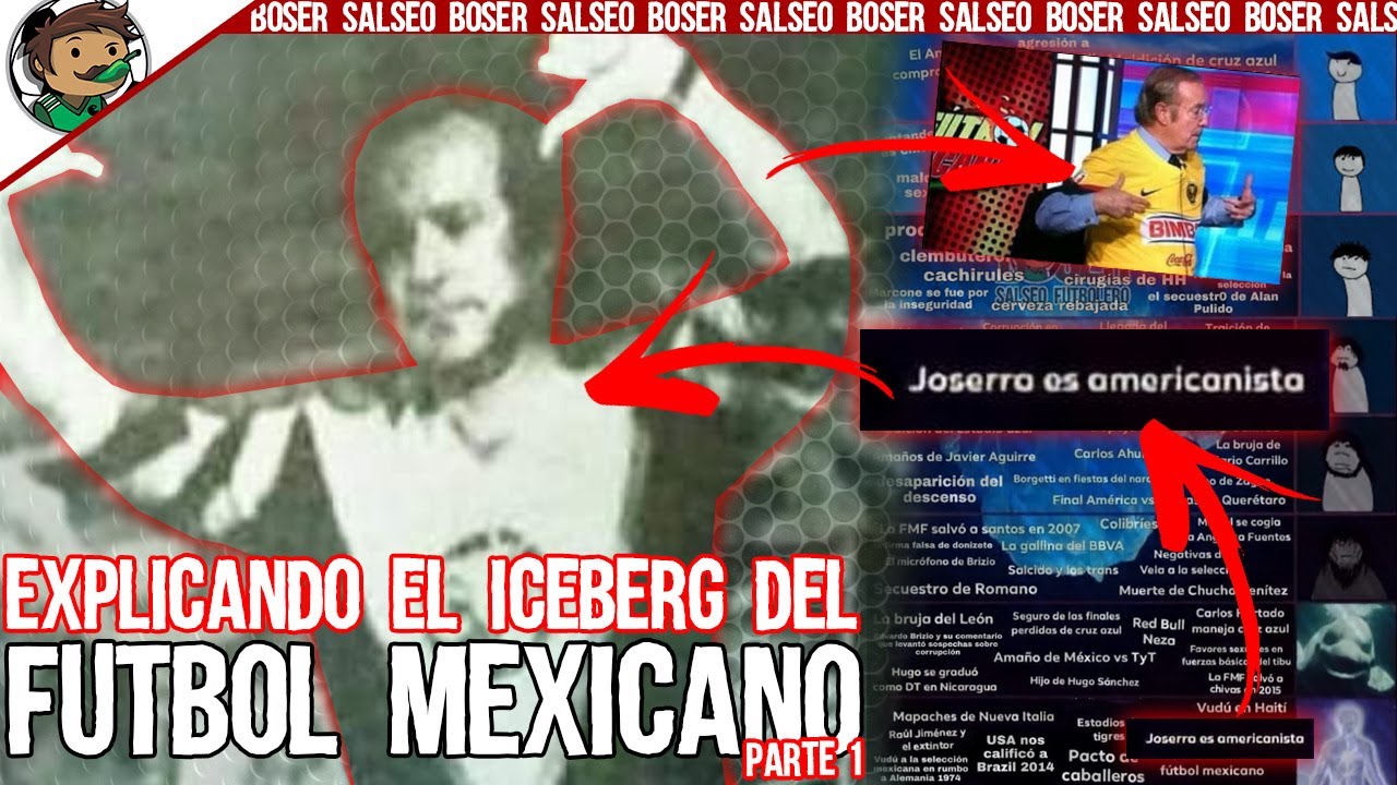 Explicando el Iceberg del Futbol Mexicano, Momentos Oscuros y Curiosos Parte 1, Boser