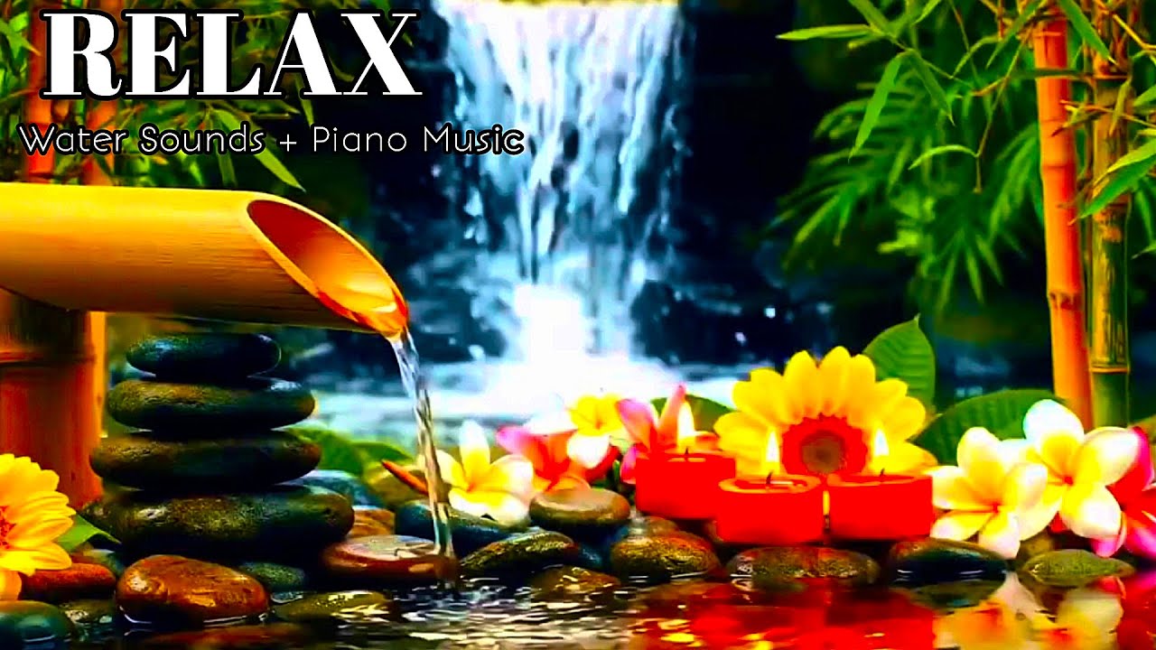 Inner peace music, Negative Energy Cleanse 🌿Relaxing Music with Water Sounds for Healing & Massage