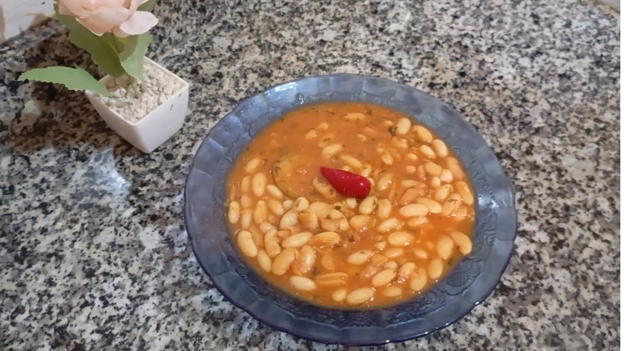 طريقتي في تحضير اللوبيا البيضاء ☺️ لذيذه وما تشبعوش منها 👌🫘