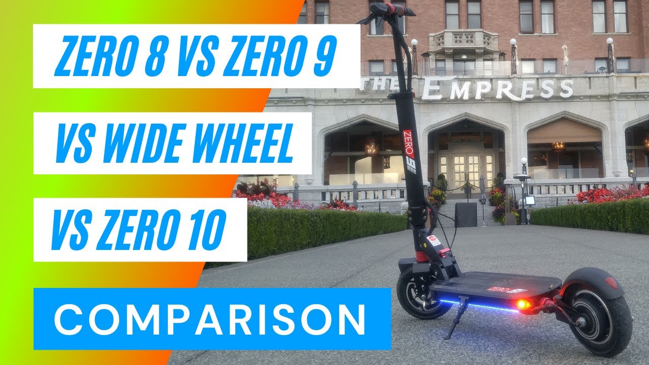 Big Guy Electric Scooter Review - Zero 8 Zero 9 Zero 10 Mercane Wide Wheel